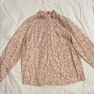 Bonpoint Pink Floral Blouse